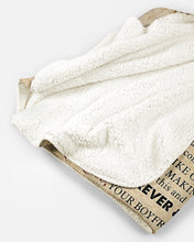 Load image into Gallery viewer, I Love You Mean That I Accept You Gift For Girlfriend Sherpa Blanket
