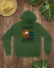 Load image into Gallery viewer, Cute Phone Case Gift For Books And Cats Lovers A Woman Cannot Be Quarantined Alone Hoodie
