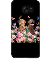 Load image into Gallery viewer, Gift For Dog LoversChesapeake Bay Retriever With Peonies Phone case
