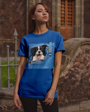 Load image into Gallery viewer, Border Collie In Denim Pocket Gift For Dog Lovers Guys Tee
