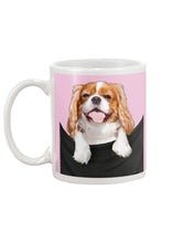 Load image into Gallery viewer, Cavalier King Charles Spaniel In Pocket - Dogs Lovers Gift Mug

