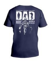 Load image into Gallery viewer, Daughter's Best Friend Son's Best Partner Birthday Gift For Dad Guys V-Neck
