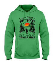 Load image into Gallery viewer, Life Is Short Buy The Shoes Hoodie
