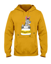 Load image into Gallery viewer, Funny Donkey Anti Depressant Meaning Gift For Women Hoodie
