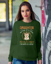 Load image into Gallery viewer, Daughter The Soul Of Witch The Fire Of Lioness Sweatshirt
