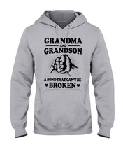Load image into Gallery viewer, Grandma And Grandson A Bond That Can't Be Broken Custom Design Hoodie
