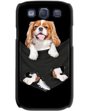 Load image into Gallery viewer, Cavalier King Charles Spaniel In Pocket - Dogs Lovers Gift Phone case
