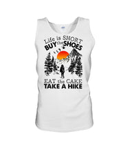 Load image into Gallery viewer, Life Is Short Buy The Shoes Unisex Tank Top
