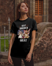 Load image into Gallery viewer, Keep America Great Yorkshire Terrier Gift For Dog Lovers Guys Tee
