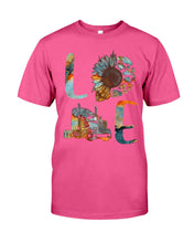 Load image into Gallery viewer, Love Trucker Simple Unique Custom Design For Personalized Job Gift Guys Tee
