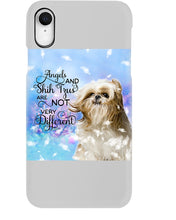 Load image into Gallery viewer, Angels And Shih Tzu Are Not Different Gift For Dog Lovers Phone case
