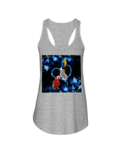 Load image into Gallery viewer, Lovely Phone Case Twinkling Blue Heart Gift For Parrots Lovers Ladies Flowy Tank
