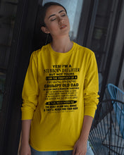 Load image into Gallery viewer, I'm A Stuborn Daughter But Not Yours I Am The Property Of a Freaking Awesome Unisex Long Sleeve
