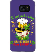 Load image into Gallery viewer, Baseball Drink Beer Day St Patrick's Day Gift For Baseball Lovers Phone case
