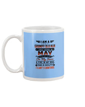 Load image into Gallery viewer, I'm A Grumpy Old Man I Was Born In May With My Heart Mug
