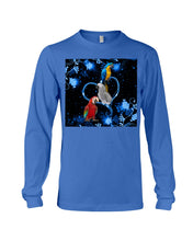 Load image into Gallery viewer, Lovely Phone Case Twinkling Blue Heart Gift For Parrots Lovers Unisex Long Sleeve
