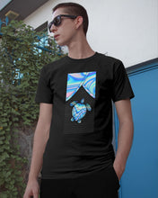 Load image into Gallery viewer, Magical Blue Turtle Pattern Gift For Turtle Lovers Guys Tee
