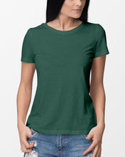 Load image into Gallery viewer, I Am A Lucky Bonus Son Because I'm Raised By A Freaking Awesome Mom Ladies Tee
