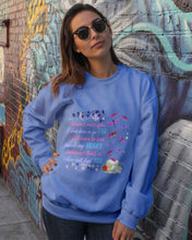 Load image into Gallery viewer, Butterflies When I Miss You I Just Have To Look Inside My Heart Gift For Lover Sweatshirt
