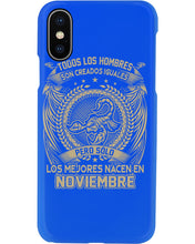 Load image into Gallery viewer, Los Mejores Nacen En Noviembre Gift For Men Phone case
