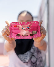 Load image into Gallery viewer, Fart A Day Keep The Doctor Away Gift For Pig Lovers Cloth Face Mask
