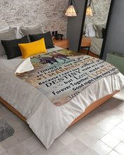 Load image into Gallery viewer, Fishing Destiny Made Us A Couple Grumpy Old Husband Gift For Wife Sherpa Blanket
