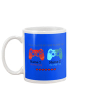 Load image into Gallery viewer, Always Be Your Player Custom Name Gift For Gamer Mug
