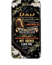 Load image into Gallery viewer, Lion Gift For  Papa You'll Always My Dad My Hero  Custom Design Phone case
