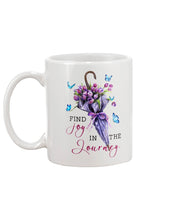 Load image into Gallery viewer, Butterflies Find Joy In The Journey Gift For Daughter Mug

