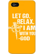 Load image into Gallery viewer, Let You Relax I Am With You Gray Background Phone case
