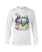 Load image into Gallery viewer, Cavalier King It's Who You Travel With Gift For Dog Lovers Unisex Long Sleeve
