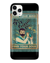 Load image into Gallery viewer, Lose Your Mind Find Your Soul Gift For Bartender Phone case
