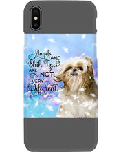 Load image into Gallery viewer, Angels And Shih Tzu Are Not Different Gift For Dog Lovers Phone case
