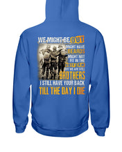 Load image into Gallery viewer, I Still Have Your Back Till The Day I Die Gift For Peers Hoodie
