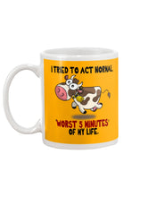Load image into Gallery viewer, Cow Worst 5 Minutes Gift For Cow Lovers Mug
