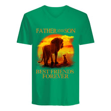 Load image into Gallery viewer, Father And Son Best Friends Forever Gift For Son Guys V-Neck
