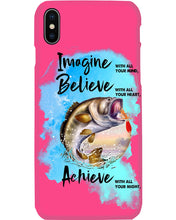 Load image into Gallery viewer, Fishing With All Your Heart Gift For Men Phone case
