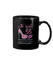 Load image into Gallery viewer, Je Suis Nee En 55 Je Ne Suis Peut-Être Pas Birthday Gift For Grandma Mug
