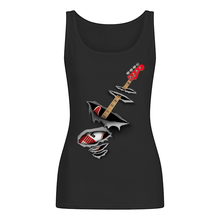 Load image into Gallery viewer, Funny Bass Inside Gift For Music Lovers Ladies Flowy Tank
