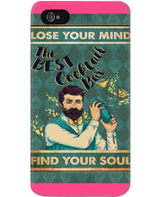 Load image into Gallery viewer, Lose Your Mind Find Your Soul Gift For Bartender Phone case
