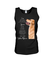 Load image into Gallery viewer, Golden Retriever I'm Your Friend Gift For Dog Lovers Unisex Tank Top
