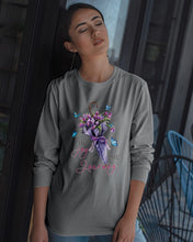 Load image into Gallery viewer, Butterflies Find Joy In The Journey Gift For Daughter Unisex Long Sleeve
