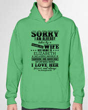 Load image into Gallery viewer, Gift For Husband I Love Here Forever And Always Hoodie
