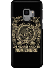 Load image into Gallery viewer, Los Mejores Nacen En Noviembre Gift For Men Phone case
