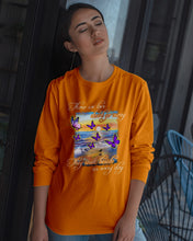 Load image into Gallery viewer, Butterfly Sunset On Beach Those We Love Don't Go Away Gift For Lover Unisex Long Sleeve
