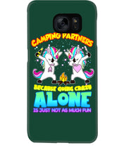 Load image into Gallery viewer, Camping Partners Because Going Crazy Alone Is Just Not As Much Fun Phone case
