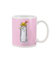 Load image into Gallery viewer, Cat Plays Flute Special Custom Design For Music Lovers Mug
