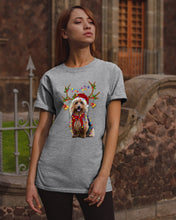 Load image into Gallery viewer, Australian Terrier Gorgeous Reindeer Christmas Gift For Dog Lovers Guys Tee

