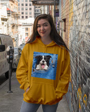 Load image into Gallery viewer, Border Collie In Denim Pocket Gift For Dog Lovers Hoodie

