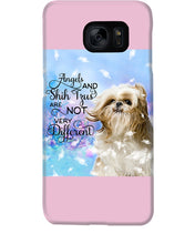 Load image into Gallery viewer, Angels And Shih Tzu Are Not Different Gift For Dog Lovers Phone case
